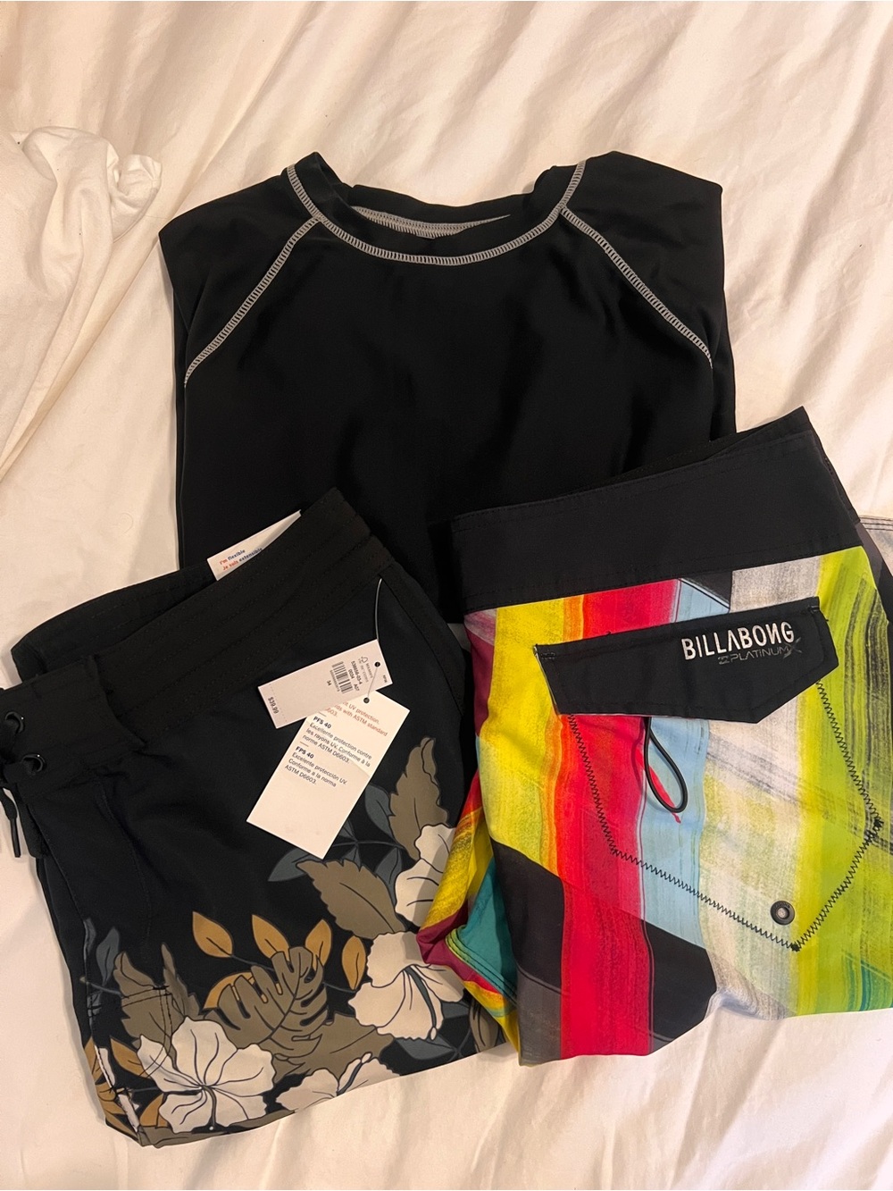 Old Navy and Billabong Swim Shorts Bundle
